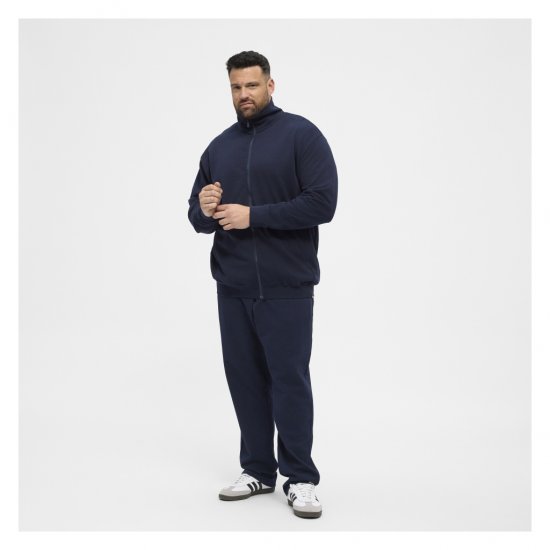 North Latitude Full-Zip Sweatshirt Navy Blue - Суичъри & cуичъри с качулка - мъжки суичъри големи размери