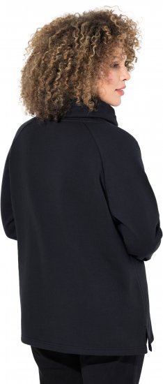 Ulla Popken Sparkling Candy Cane Graphic Sweatshirt Black - Суичъри & cуичъри с качулка - 