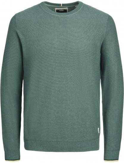 Jack & Jones Logan Spring Knitted Pillover Grey - Суичъри & cуичъри с качулка - мъжки суичъри големи размери