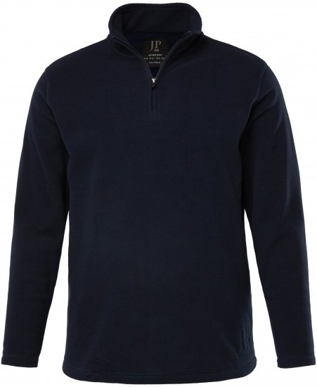 JP1880 Fleece Half-Zip Ultralight Navy - Суичъри & cуичъри с качулка - мъжки суичъри големи размери