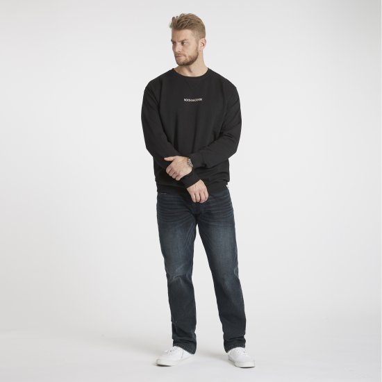 North Latitude Denim Logo Sweatshirt Black TALL - TALL cуичъри - 