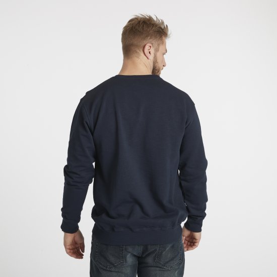 North Latitude Denim Logo Sweatshirt Navy Blue TALL - TALL cуичъри - 