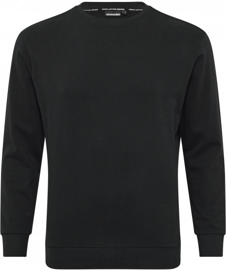 North Latitude Crew Neck Sweatshirt Black - Суичъри & cуичъри с качулка - мъжки суичъри големи размери