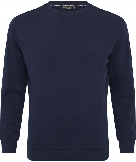 North Latitude Crew Neck Sweatshirt Navy - Суичъри & cуичъри с качулка - мъжки суичъри големи размери