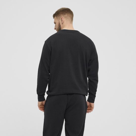 North Latitude Denim Crew Neck Sweatshirt Black TALL - TALL cуичъри - 