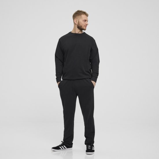 North Latitude Denim Crew Neck Sweatshirt Black TALL - TALL cуичъри - 