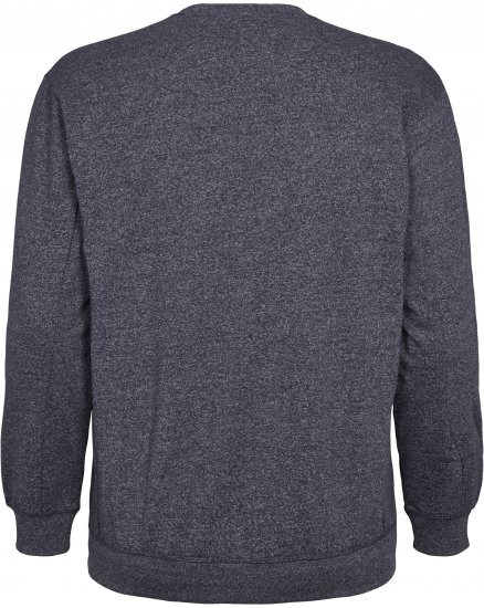 North Latitude O-Neck Sweatshirt Blue Melange TALL - TALL cуичъри - 