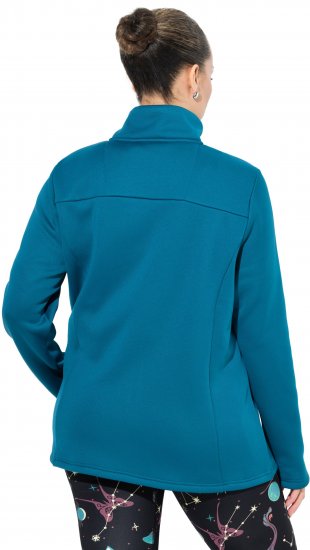 Ulla Popken Quick Drying Athletic Jacket Dark Petrol - Суичъри & cуичъри с качулка - 