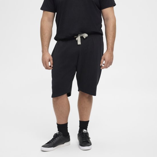 North Latitude Denim Sweatshorts Black - Спортни панталони & Kъси панталони - мъжки спортни панталони големи размери