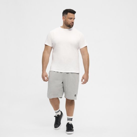 North Latitude Ottoman Sweatshorts Mid Grey - Спортни панталони & Kъси панталони - мъжки спортни панталони големи размери