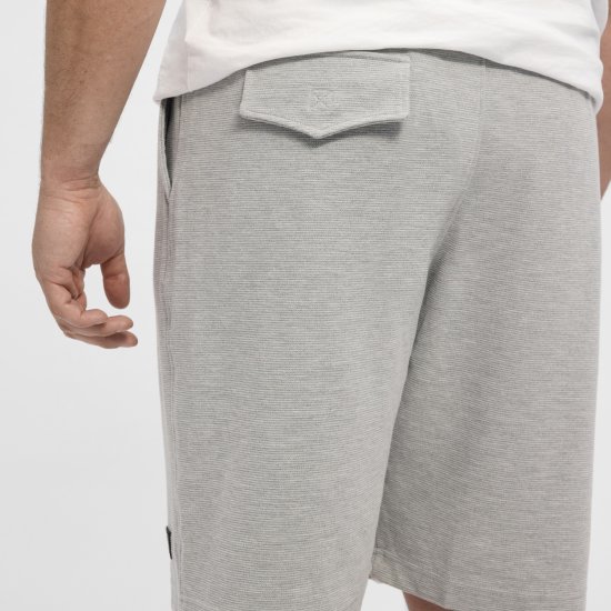 North Latitude Ottoman Sweatshorts Mid Grey - Спортни панталони & Kъси панталони - мъжки спортни панталони големи размери