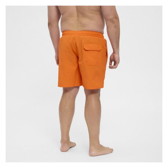 North Latitude Swimshorts Orange - Бельо & Бански шорти - Мъжко бельо големи размери