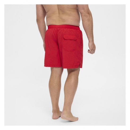 North Latitude Swimshorts Red - Бельо & Бански шорти - Мъжко бельо големи размери