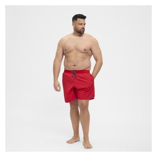 North Latitude Swimshorts Red - Бельо & Бански шорти - Мъжко бельо големи размери