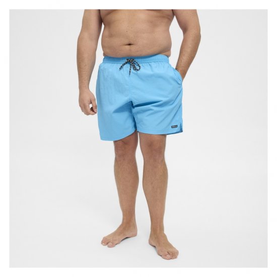 North Latitude Swimshorts Turquoise - Бельо & Бански шорти - Мъжко бельо големи размери