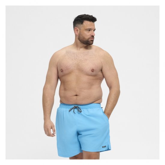 North Latitude Swimshorts Turquoise - Бельо & Бански шорти - Мъжко бельо големи размери