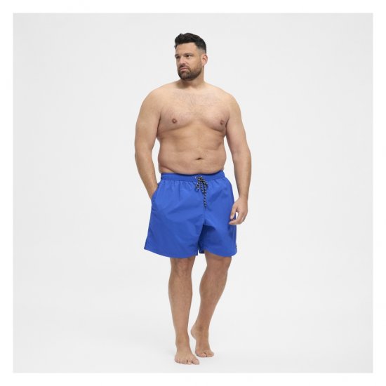 North Latitude Swimshorts Cobolt Blue - Бельо & Бански шорти - Мъжко бельо големи размери