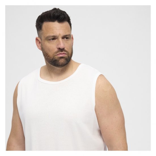 North Latitude Tanktop White - Тениски без ръкави - Тениски без ръкави големи размери