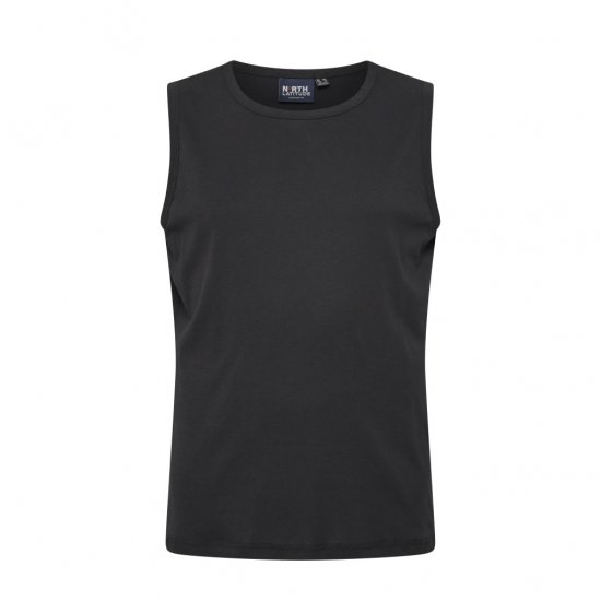 North Latitude Tanktop Black - Тениски без ръкави - Тениски без ръкави големи размери