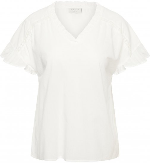 Kaffe Curve Valeria Top Chalk - Топове - 