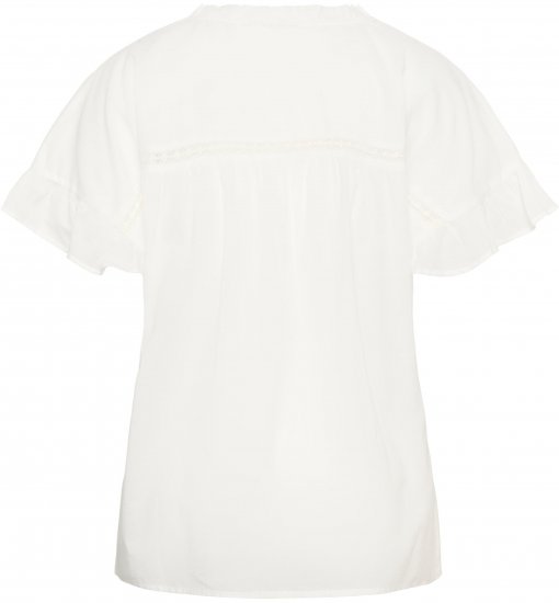 Kaffe Curve Valeria Top Chalk - Топове - 