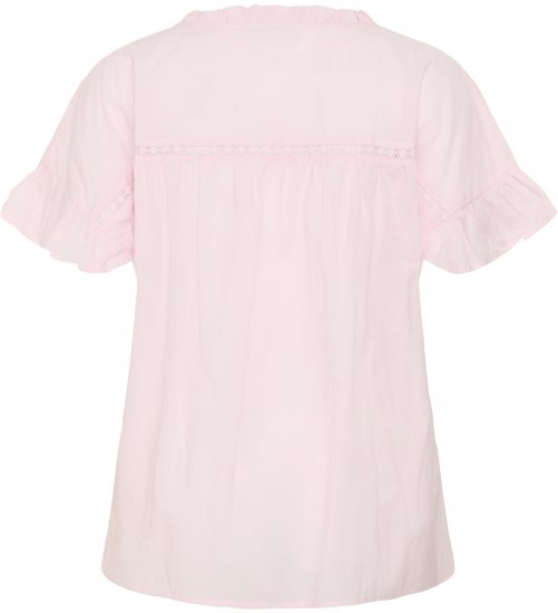 Kaffe Curve Valeria Top Ballerina Pink - Тениски и топове - 