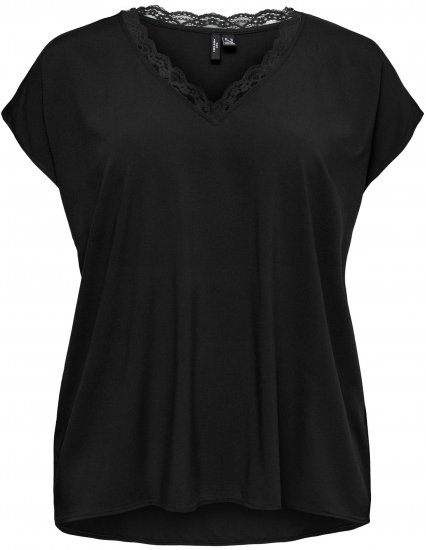 Vero Moda Bella Lace Top Black - Топове - 