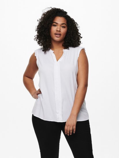 Only Carmakoma Mumi Top White - Топове - 
