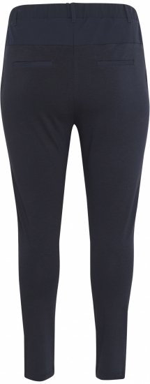 Kaffe Curve Jia Панталон Среднощно морско синьо - Дамски Дънки & Панталони в Големи Размери – Plus Size - 