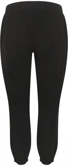 Kaffe Curve Nana Панталон Дълбоко черно - Дамски Дънки & Панталони в Големи Размери – Plus Size - 