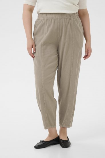 Kaffe Curve Nana Barrel Pants Brindle - Панталони от плат - 