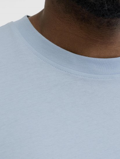 Jack & Jones Brandon T-Shirt Celestial Blue - Тениски - мъжки тениски големи размери