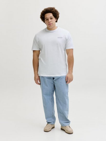 Jack & Jones Archive Тениска Бяла - Тениски - мъжки тениски големи размери