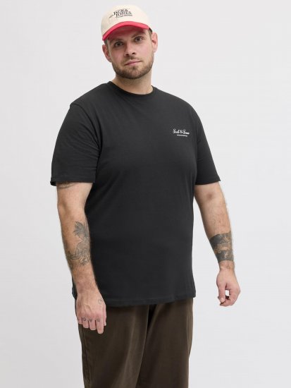 Jack & Jones Archive Тениска Черна - Тениски - мъжки тениски големи размери