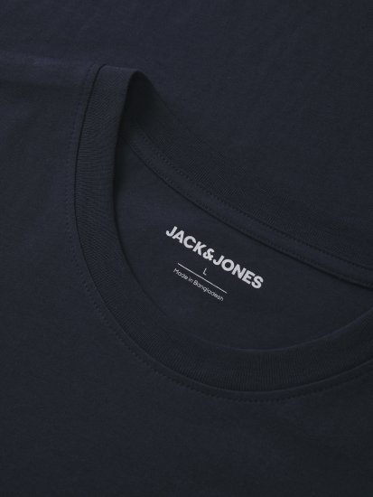 Jack & Jones King Crew Neck T-Shirt Navy - Тениски с щампа - Тениски с щампа големи размери