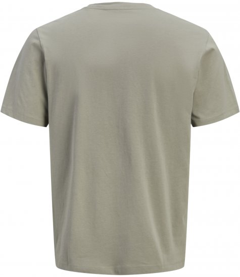 Jack & Jones King Crew Neck T-Shirt Grey - Тениски с щампа - Тениски с щампа големи размери
