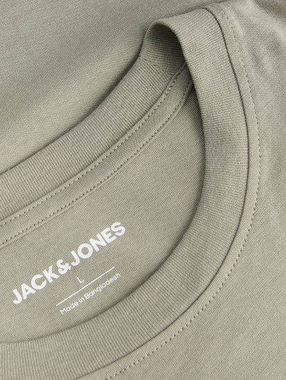 Jack & Jones King Crew Neck T-Shirt Grey - Тениски с щампа - Тениски с щампа големи размери