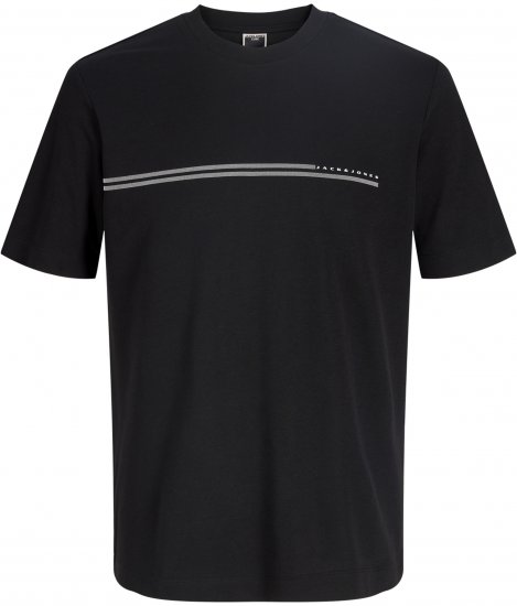 Jack & Jones Cofusion T-Shirt Black - Тениски - мъжки тениски големи размери