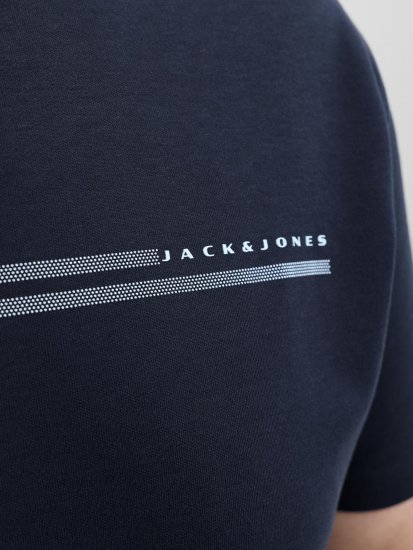 Jack & Jones Cofusion T-Shirt Navy - Тениски - мъжки тениски големи размери