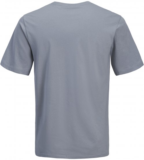 Jack & Jones Catskills Worldwide Тениска Синя - Тениски - мъжки тениски големи размери