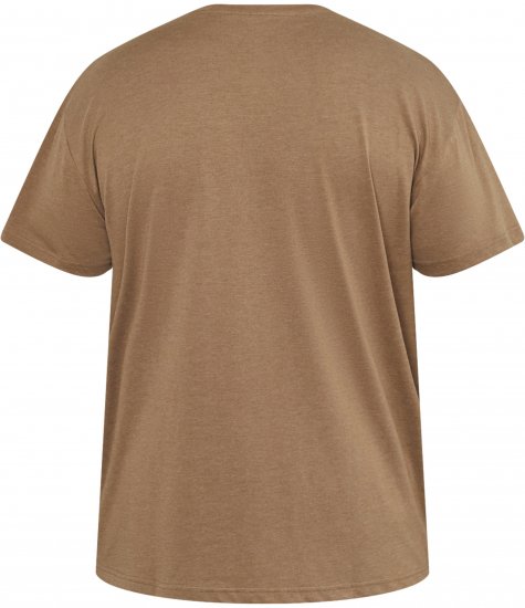 North Latitude 61315 Тениска С Принт Камел - Тениски - мъжки тениски големи размери