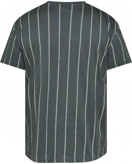 North Latitude 61319 Райе Тениска Тъмно Прашно Зелено - Тениски - мъжки тениски големи размери