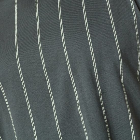 North Latitude 61319 Райе Тениска Тъмно Прашно Зелено - Тениски - мъжки тениски големи размери