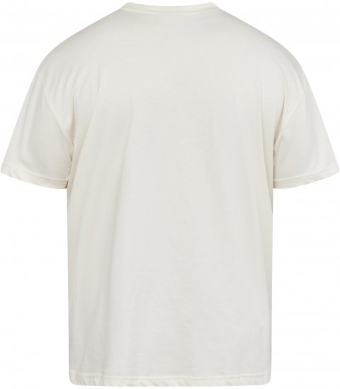 North Latitude 61360 Palm Printed T-Shirt Off White - Тениски с щампа - Тениски с щампа големи размери