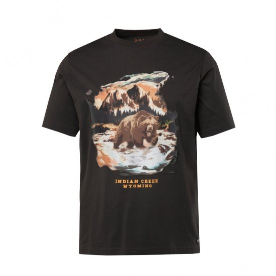 JP1880 T-Shirt Indian Creek Anthracite TALL - ВИСОКИ-размери - дрехи за високи мъже