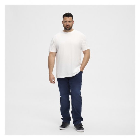 North Latitude T-Shirt O-Neck White - Тениски - мъжки тениски големи размери