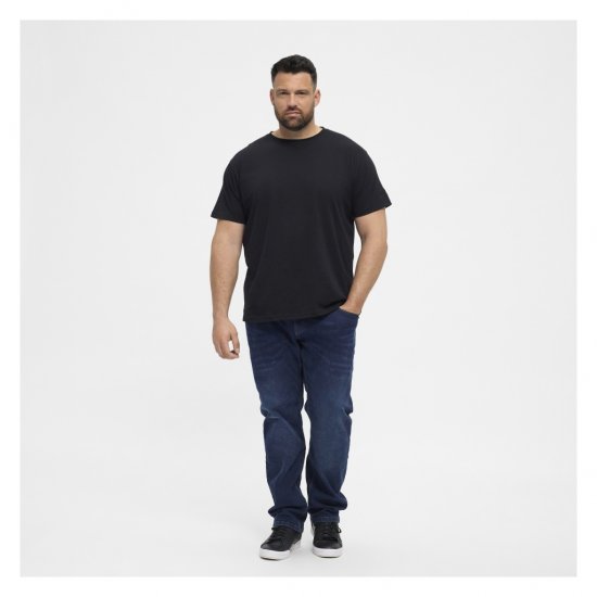 North Latitude T-Shirt O-Neck Black - Тениски - мъжки тениски големи размери