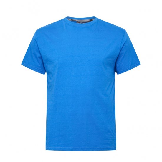 North Latitude T-Shirt O-Neck Cobolt Blue - Тениски - мъжки тениски големи размери