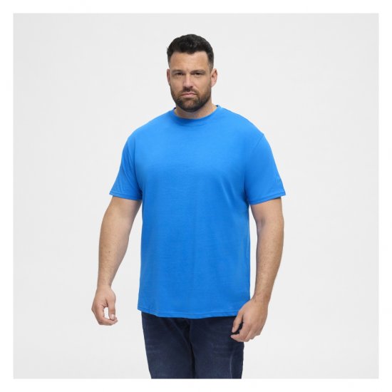 North Latitude T-Shirt O-Neck Cobolt Blue - Тениски - мъжки тениски големи размери