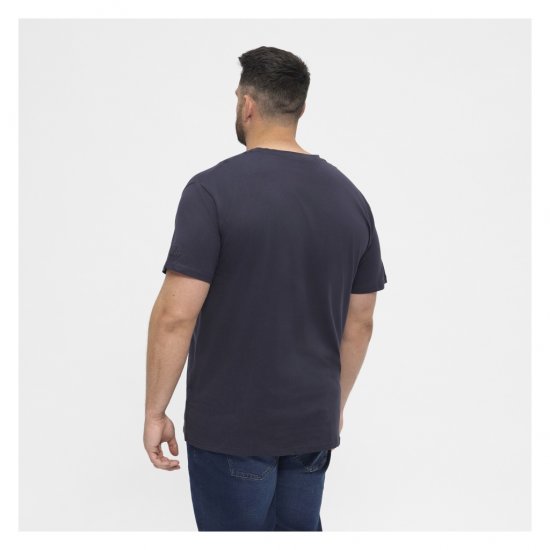 North Latitude T-Shirt O-Neck Navy Blue - Тениски - мъжки тениски големи размери